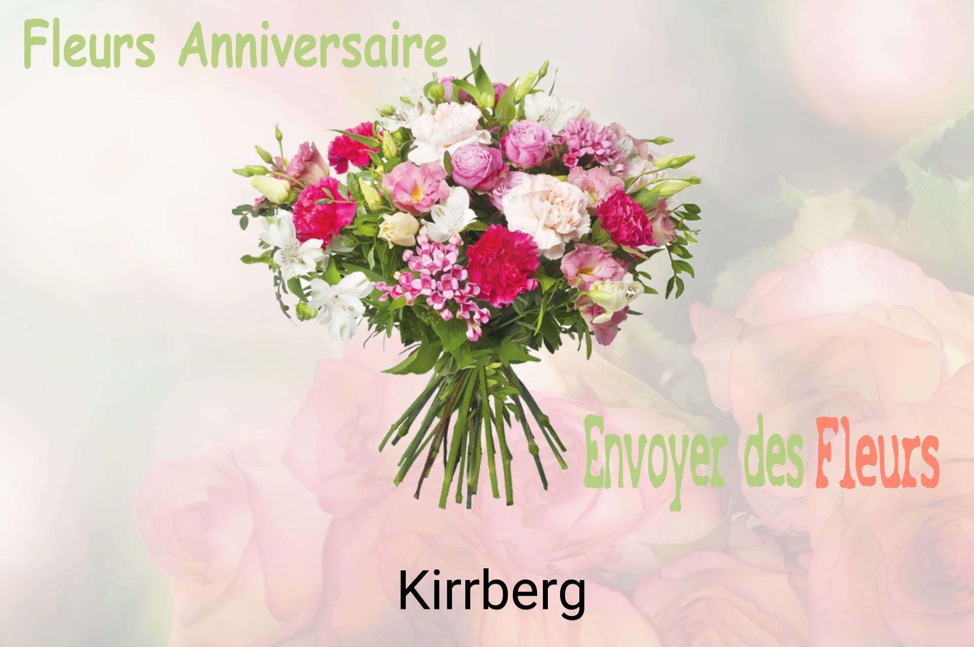 Bouquet de fleurs d’anniversaire livré à Kirrberg